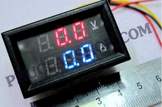 Picture of Đồng hồ đo dòng và áp (Volt, Ampe) ( DC 200v, 50A)