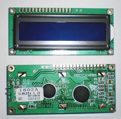 Picture of LCD charater 1602A (Blue)