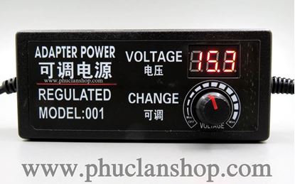 Picture of Adaptor điều chỉnh điện áp có hiển thị LED (3~12VDC) 5A