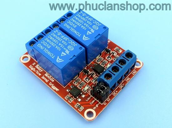 Picture of Module 2 Relay Kích H/L 5VDC