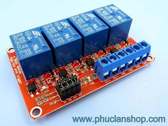 Picture of Module 4 Relay Kích H/L 5VDC