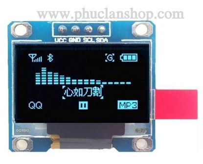 Picture of Màn hình OLED 0.96 inch (128*64) trắng (1W White)