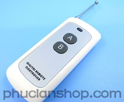 Picture of Remote trắng trung 2 nút (2 key remote RF control)