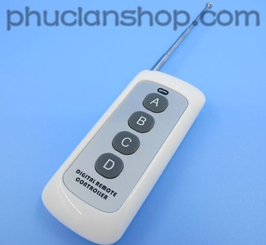 Picture of Remote trắng trung 4 nút (4 keys remote RF control)