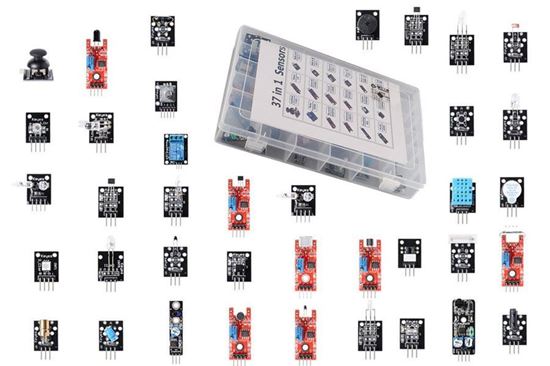 Picture of Bộ 37 cảm biến thực hành với Arduino (37 in 1 sensors kit for arduino)