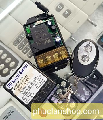 Picture of Công tắc đóng ngắt điện điều khiển từ xa cho thiết bị điện 1 chiều DC từ 12Vđến 72V